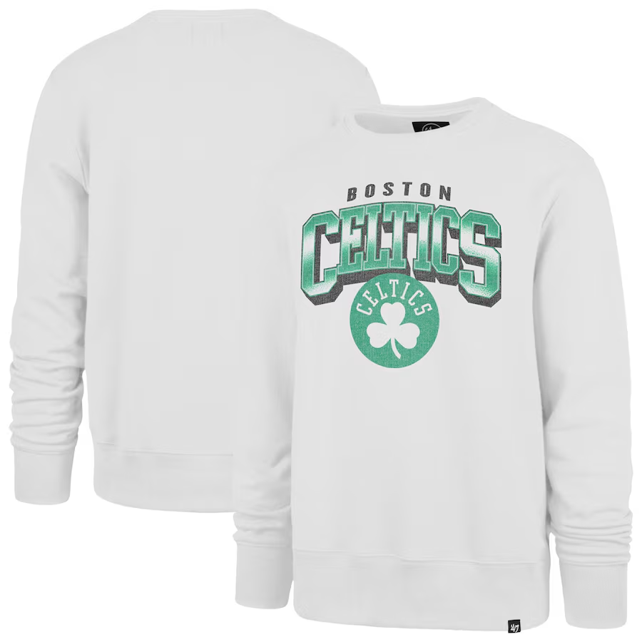 Men Boston Celtics white 2024 NBA hoodie